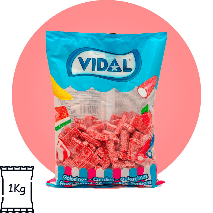 Tijolos Recheados Morango